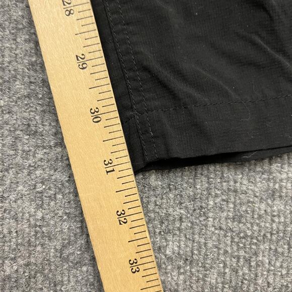 The North Face Pants Womens 8 Black Nylon Hiking Roll-Up Quick Dry Drawstring - Picture 11 of 13